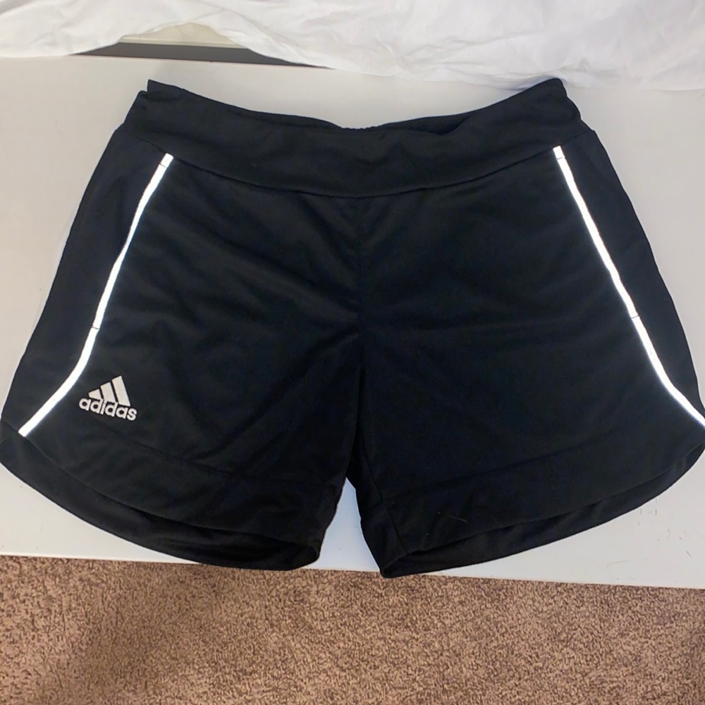 black adidas climacool shorts